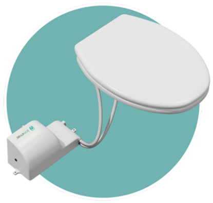 Picture of JonEvac® System For Your Home w/Elongated Closed-Front Toilet Seat